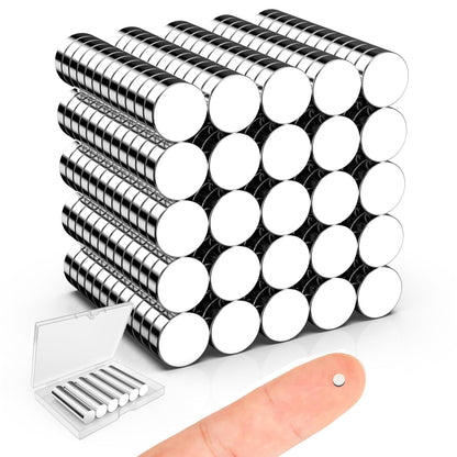 Magnets, 8 Different Sizes Small Round Magnetic 600 Pack