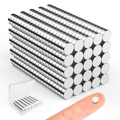 Magnets, 8 Different Sizes Small Round Magnetic 600 Pack
