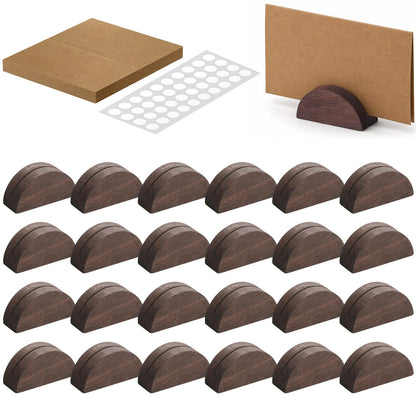 Uniclife 48 Pcs Place Card Holders for Wedding Party Tables