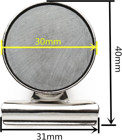 Strong Magnetic Clips, 12Pack Fridge Magnets Clips Heavy Duty