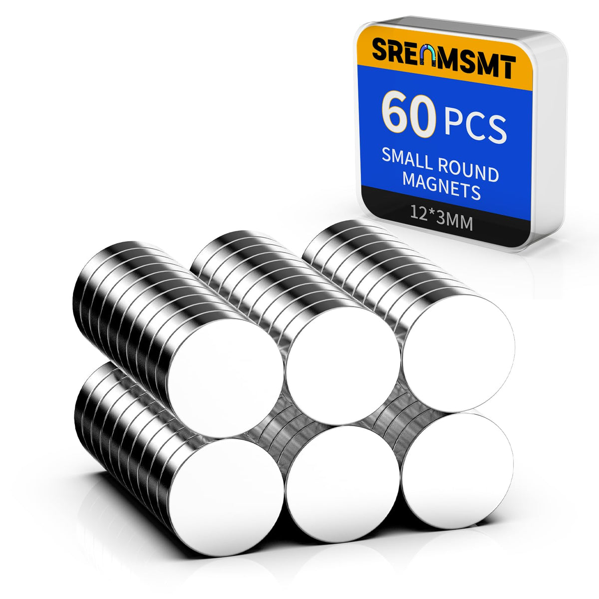 Small Magnets, 7 Sizes Neodymium Magnets for Crafts, 290 Pack