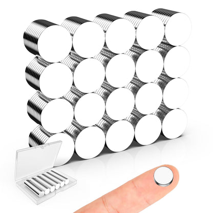 Magnets, 8 Different Sizes Small Round Magnetic 600 Pack