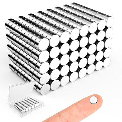 Magnets for Crafts, 5x2mm Small Round Magnetic 250 Pack