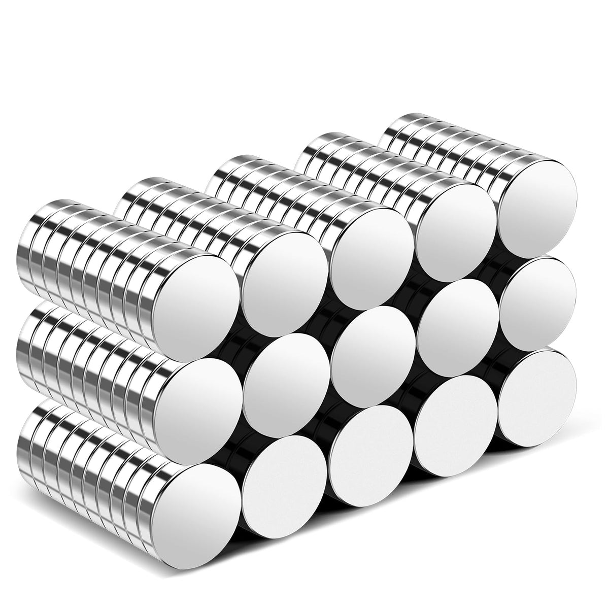 TRYMAG Small Strong Magnets, 6 Sizes Rare Earth Magnet, 255Pcs