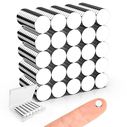 Magnets, 8 Different Sizes Small Round Magnetic 600 Pack