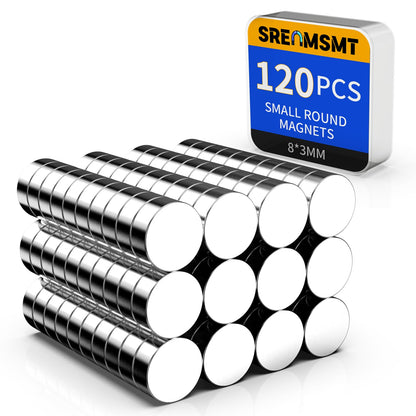 Small Magnets, 7 Sizes Neodymium Magnets for Crafts, 290 Pack