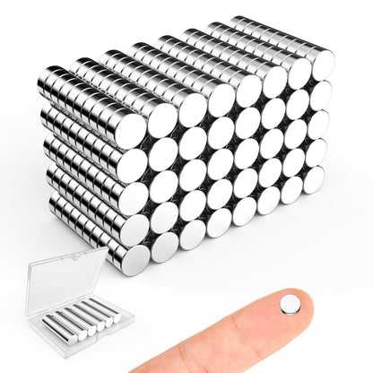 Magnets for Crafts, 5x2mm Small Round Magnetic 250 Pack