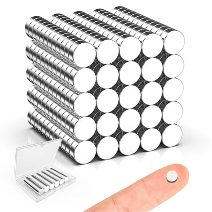 Magnets, 8 Different Sizes Small Round Magnetic 600 Pack