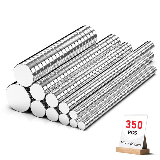 350Pcs Magnets for 3D Printing, Rare Earth Magnets for Crafts