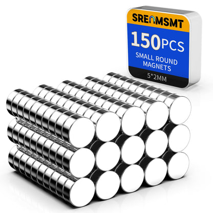 Small Magnets, 7 Sizes Neodymium Magnets for Crafts, 290 Pack