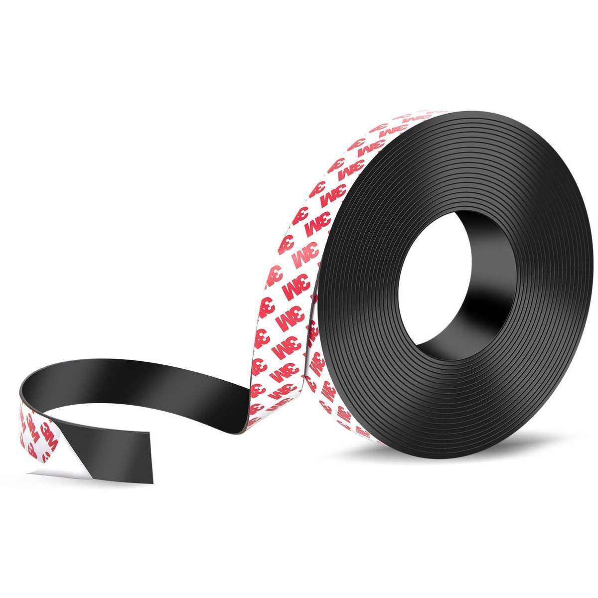 DTLHCNCT Strong Adhesive Magnetic Tape Strip Roll, 1" x 10ft