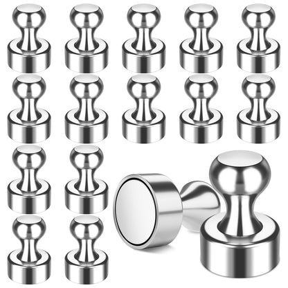 FINDMAG Fridge Magnets, Magnets for Whiteboard, Kitchen, 14 Pack, Colorful
