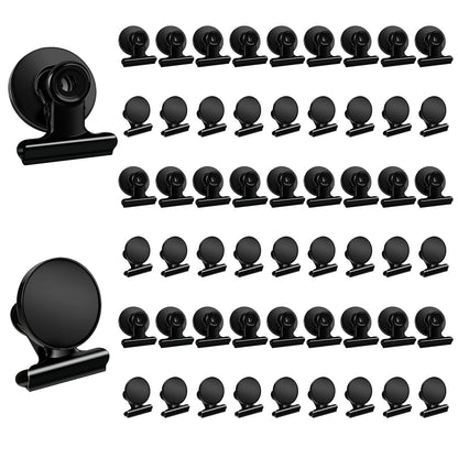 DIYMAG Magnetic Clips,20pack Fridge Refrigerator Magnets for Photos Holders