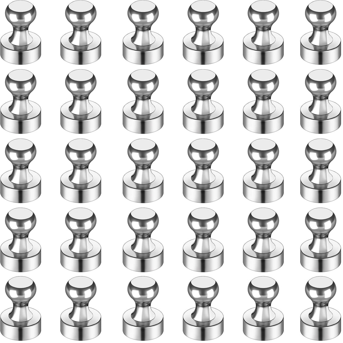 LOVIMAG Fridge Magnets 12 Pack Magnet Refrigerator Locker Whiteboard Black