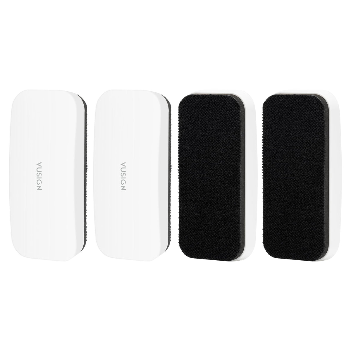 VUSIGN Magnetic Dry Erase White Board Eraser- 2 Pack, White