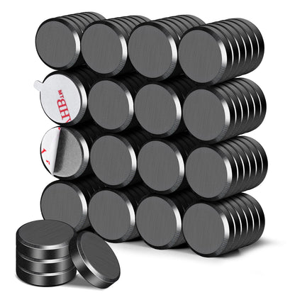 DIYMAG Strong Adhesive Magnets, 90pcs 0.7x0.12in Fridge Magnet
