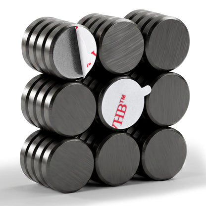 DIYMAG Strong Adhesive Magnets, 90pcs 0.7x0.12in Fridge Magnet
