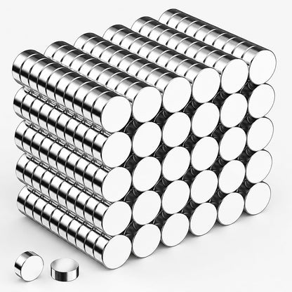 500 Pcs Small Neodymium Magnets for Crafts, 6 Sizes Rare Earth Magnets