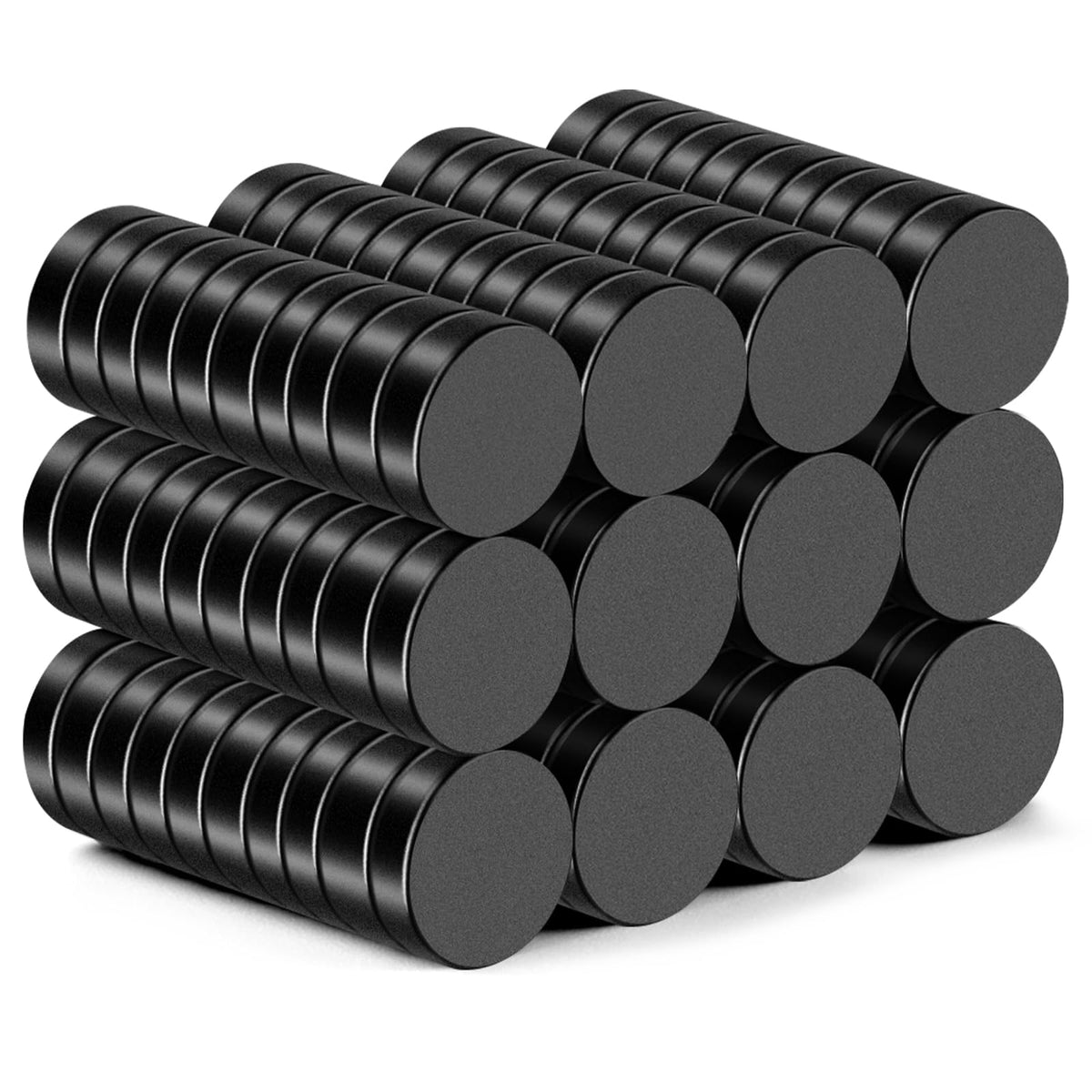 TRYMAG Small Neodymium Magnets, 200Pcs Round Rare Earth Magnet 8x3mm