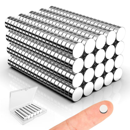 Magnets for Crafts, 5x2mm Small Round Magnetic 250 Pack