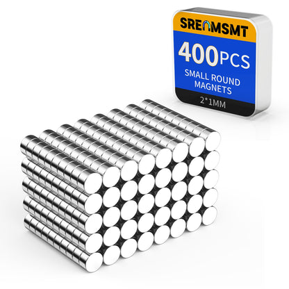 Small Magnets, 7 Sizes Neodymium Magnets for Crafts, 290 Pack