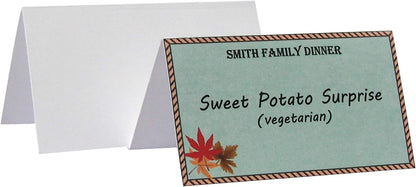 C-Line Rigid Plastic Name Tent Holders, 4.25 x 11, Clear, 25/PK (87507)