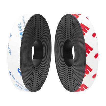 Towjug Magnetic Tape 10ft x 1/2in Fridge Magnets with Adhesive Backing Roll