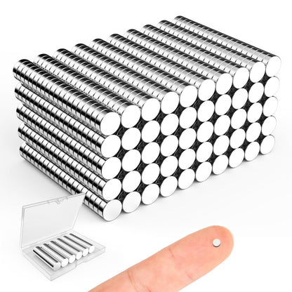 Magnets for Crafts, 5x2mm Small Round Magnetic 250 Pack