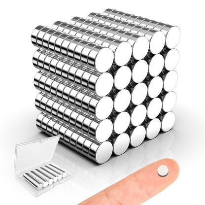 Magnets for Crafts, 5x2mm Small Round Magnetic 250 Pack