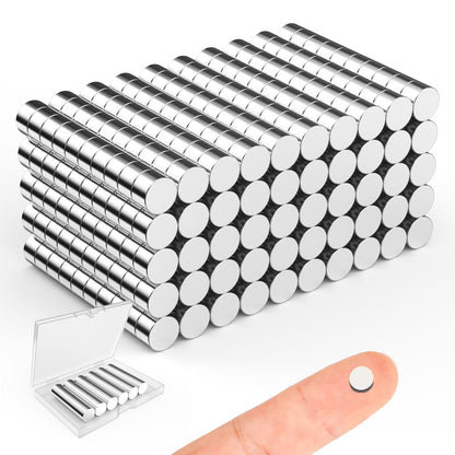 Magnets, 8 Different Sizes Small Round Magnetic 600 Pack