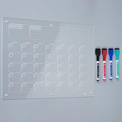 Mr. Pen- Dry Erase Calendar for Fridge, Magnetic, 14.7 x 11.8