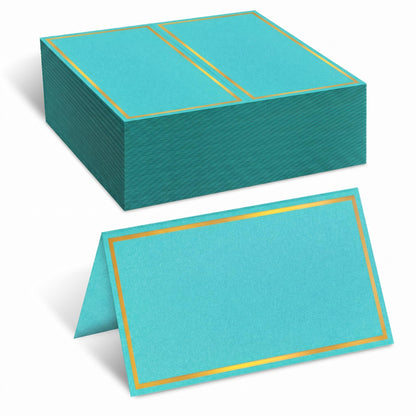 Place Cards for Table Setting,250g Premium Tent Cards, Red