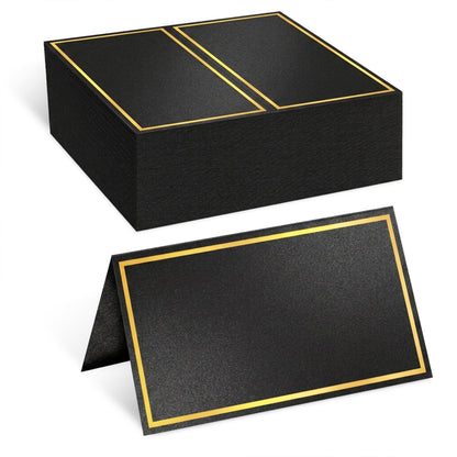 Place Cards for Table Setting,250g Premium Tent Cards, Red