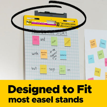 Post-it Super Sticky Easel Pad, 25 x 30 in, White Grid, 4 Pads