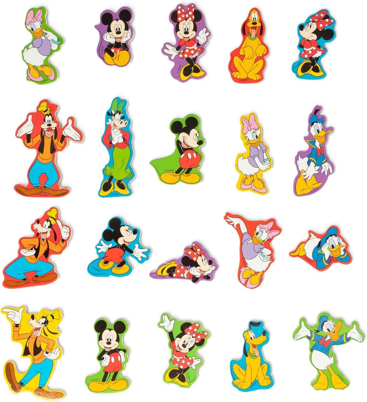 Melissa & Doug Disney Mickey Mouse Wooden Magnets Set