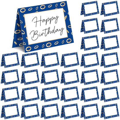 Affrolling 30 Pcs Race Car Table Place Cards Name Cards Fold Name Tents