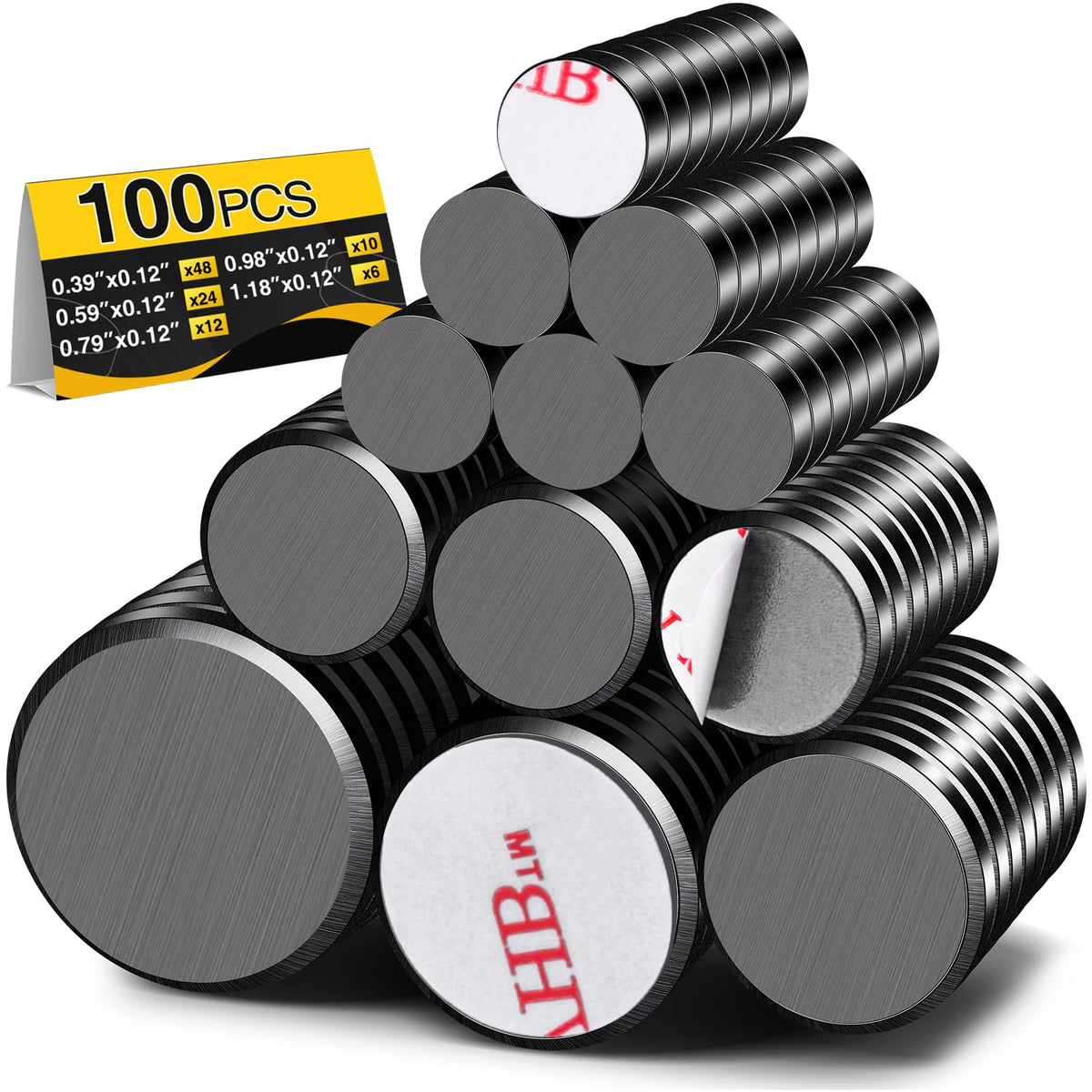 TRYMAG Magnets for Crafts 20pcs Science Education Magnets Magnetism Kits
