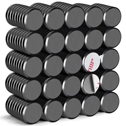DIYMAG Strong Adhesive Magnets, 90pcs 0.7x0.12in Fridge Magnet