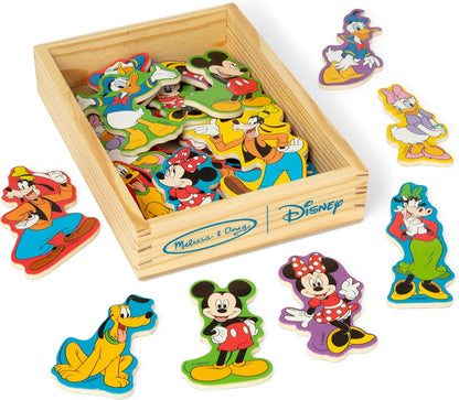 Melissa & Doug Disney Mickey Mouse Wooden Magnets Set