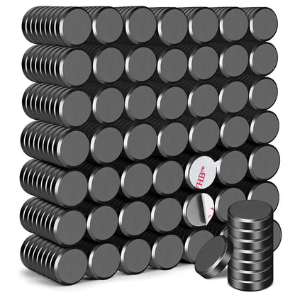 DIYMAG Strong Adhesive Magnets, 90pcs 0.7x0.12in Fridge Magnet