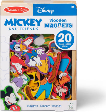 Melissa & Doug Disney Mickey Mouse Wooden Magnets Set
